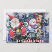 Carte de Noël amusante (Dos)