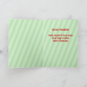 Carte de Noël amusante (Intérieur)