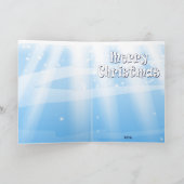 Carte de Noël amusante Manatee (Intérieur)