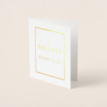 Carte de Noël amusante - Sois vilain !