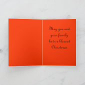 Carte de Noël Angel (Intérieur)