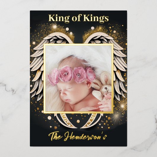 Carte de Noël Angel (Recto)