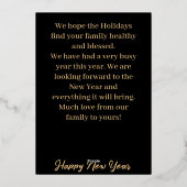 Carte de Noël Angel (Verso)