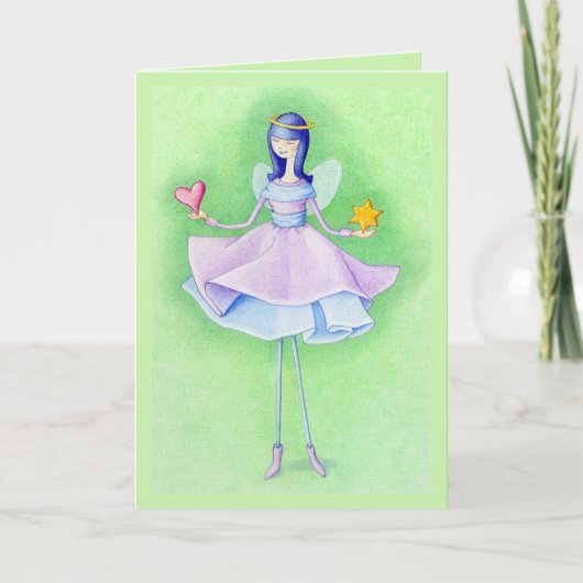 Carte de Noël Angel (Devant)