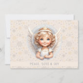 Carte de Noël Angel (Devant)