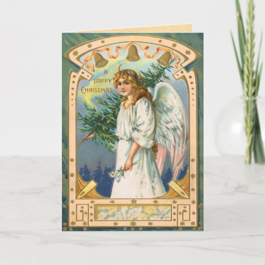 Carte de Noël Angel (Devant)
