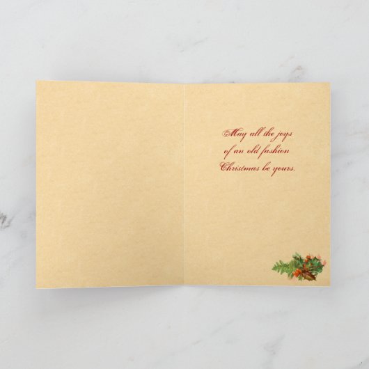 Carte de Noël Angel (Intérieur)