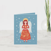 Carte de Noël Angel (Devant)