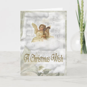 Carte de Noël Angel