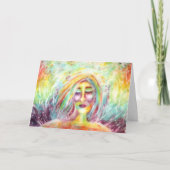 Carte de Noël Angel Art (Devant)