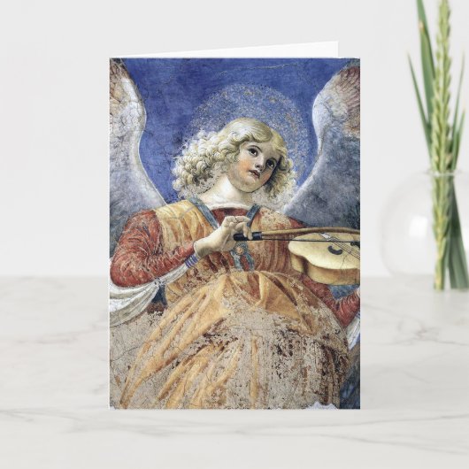 Carte de Noël Angel Art Renaissance (Devant)