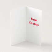 Carte de Noël Angel Gardien (Inside)