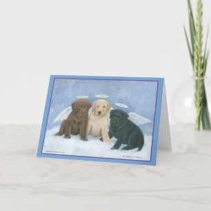 Carte de Noël Angel Labbies