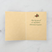 Carte de Noël Angel vintage (Intérieur)