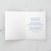 Carte de Noël Angel vintage - Personnaliser (Intérieur)