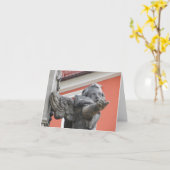 Carte de Noël Angels religieux gothiques (Fleur jaune)