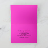 Carte de Noël/anges de joie (Intérieur)