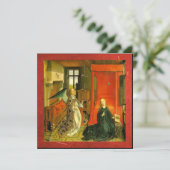 Carte de Noël Annonciation personnalisée (Debout devant)