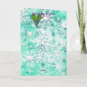 Carte de Noël AP446B1 multimédias Bunny (Dos)