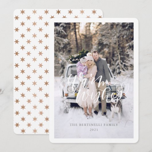 Carte de Noël Appartement Carte de vacances (Devant / Derrière)