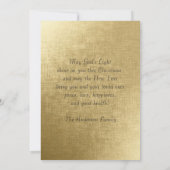 Carte de Noël Appartement de l'Afro-Américain Jesu (Dos)