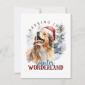 Carte de Noël Appartement en hiver Wonderland (Devant)