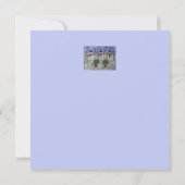 Carte de Noël Appartement Snowmen (Dos)