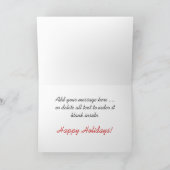 Carte de Noël Aquarelle 09CCS2-8 (Intérieur)