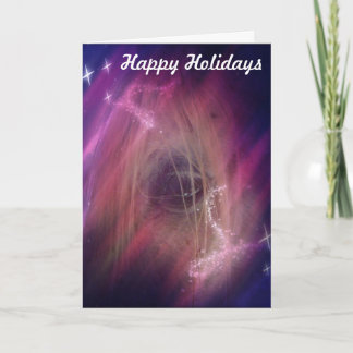 Carte de Noël Arabe de cheval