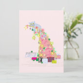 Carte de Noël Arbre de Catmas (Debout devant)