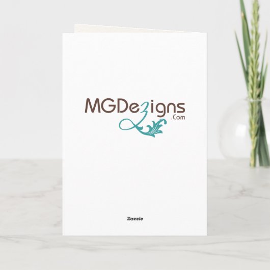 Carte de Noël Arbre de Noël (Dos)