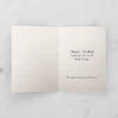 Carte de Noël Arbre de Noël (Intérieur)