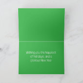 Carte de Noël Arbres colorés (Intérieur)