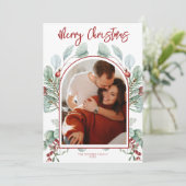 Carte de Noël Arc Moderne (Debout devant)