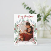 Carte de Noël Arc Moderne (Debout devant)