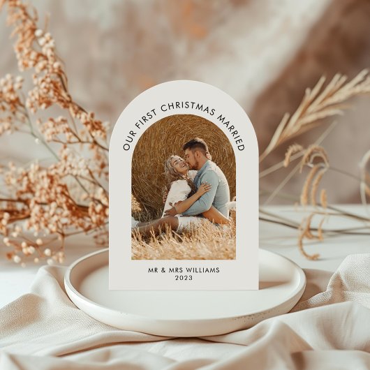 Carte de Noël Arche photo de Noël Marié