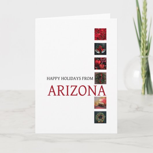 Carte de Noël Arizona, préciser (Devant)