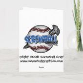 Carte de Noël arrêtée par le Père Noël (Dos)