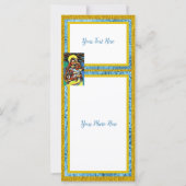 Carte de Noël Art Mary et Jesus (Dos)