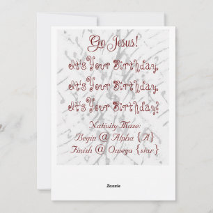 Carte de Noël Art Maze Nativité