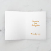 Carte de Noël Art Nouveau (Intérieur)