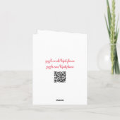 Carte de Noël - Art populaire scandinave de Noël (Dos)