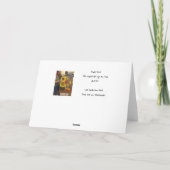 Carte de Noël - Art pour enfants - Cardinal (Dos)