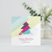 Carte de Noël artistique (Debout devant)