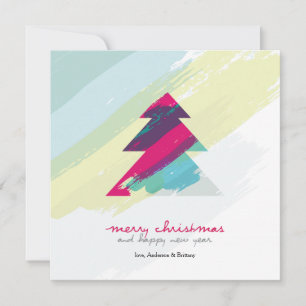 Carte de Noël artistique