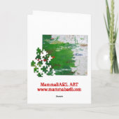 Carte de Noël Artsy ! (Dos)