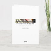 Carte de Noël au gâteau de semence (Dos)