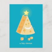 Carte de Noël au grand fromage (Devant)