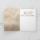 Carte de Noël au gui des amoureux (Intérieur)