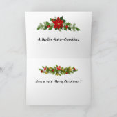 Carte de Noël - Auto-Omnibus Berlin (Intérieur)